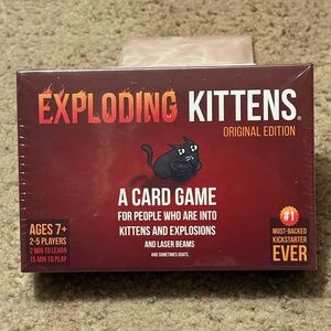 NWT Exploding Kittens the original edition- a card game